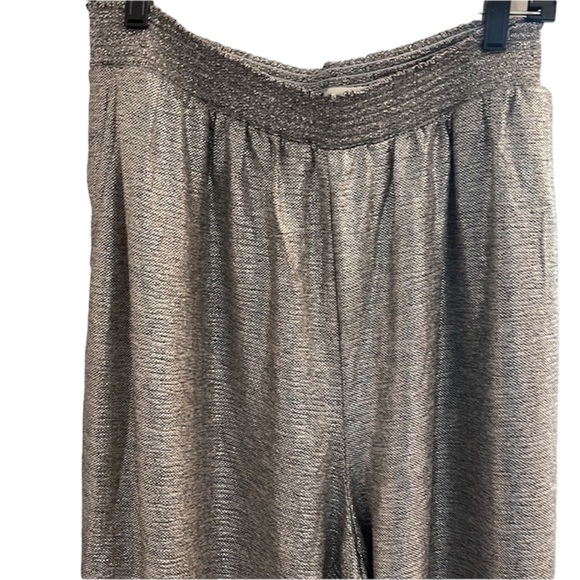Anthropology Metallic Jogger Pants - Picture 2 of 8
